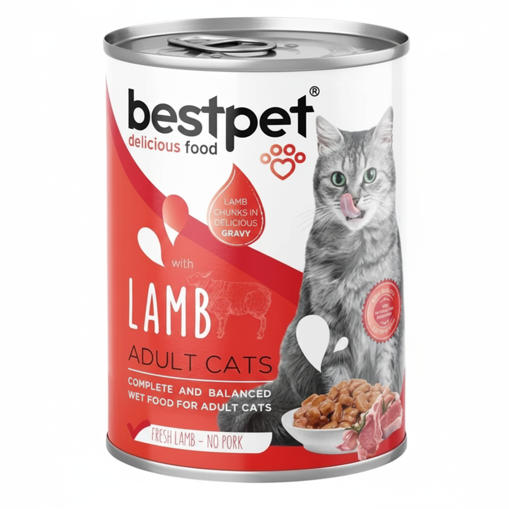 Best Pet Adult Cat with Lamb 400g