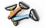 Naomi Pet double sided comb Material: PP