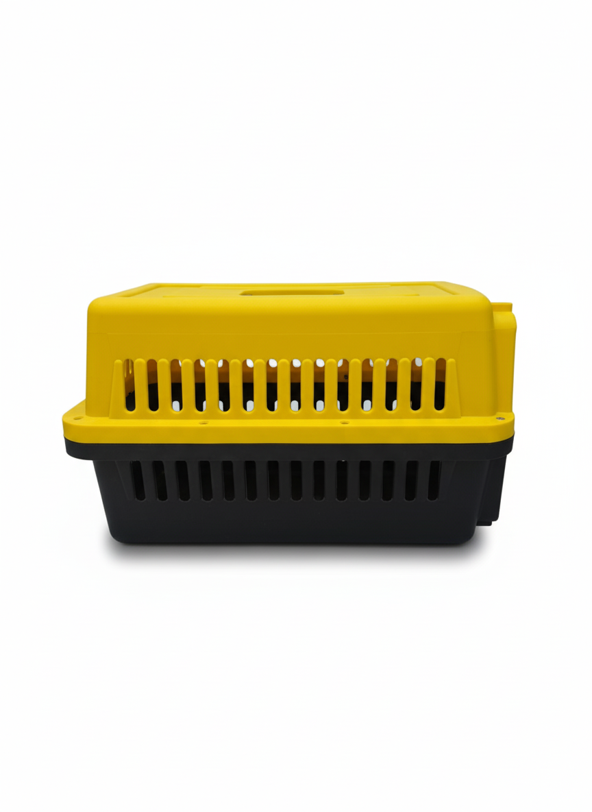 Groovy Cat Carrier Box Size M 60*30 Cm Yellow