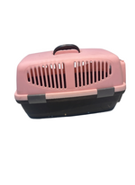 Travel Pet Box with Clips 51*23Cm Pink