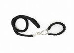 2-in-1 Heavy Duty Adjustable Dog Collar and Braided Loop Leash for Large and Medium Dogs