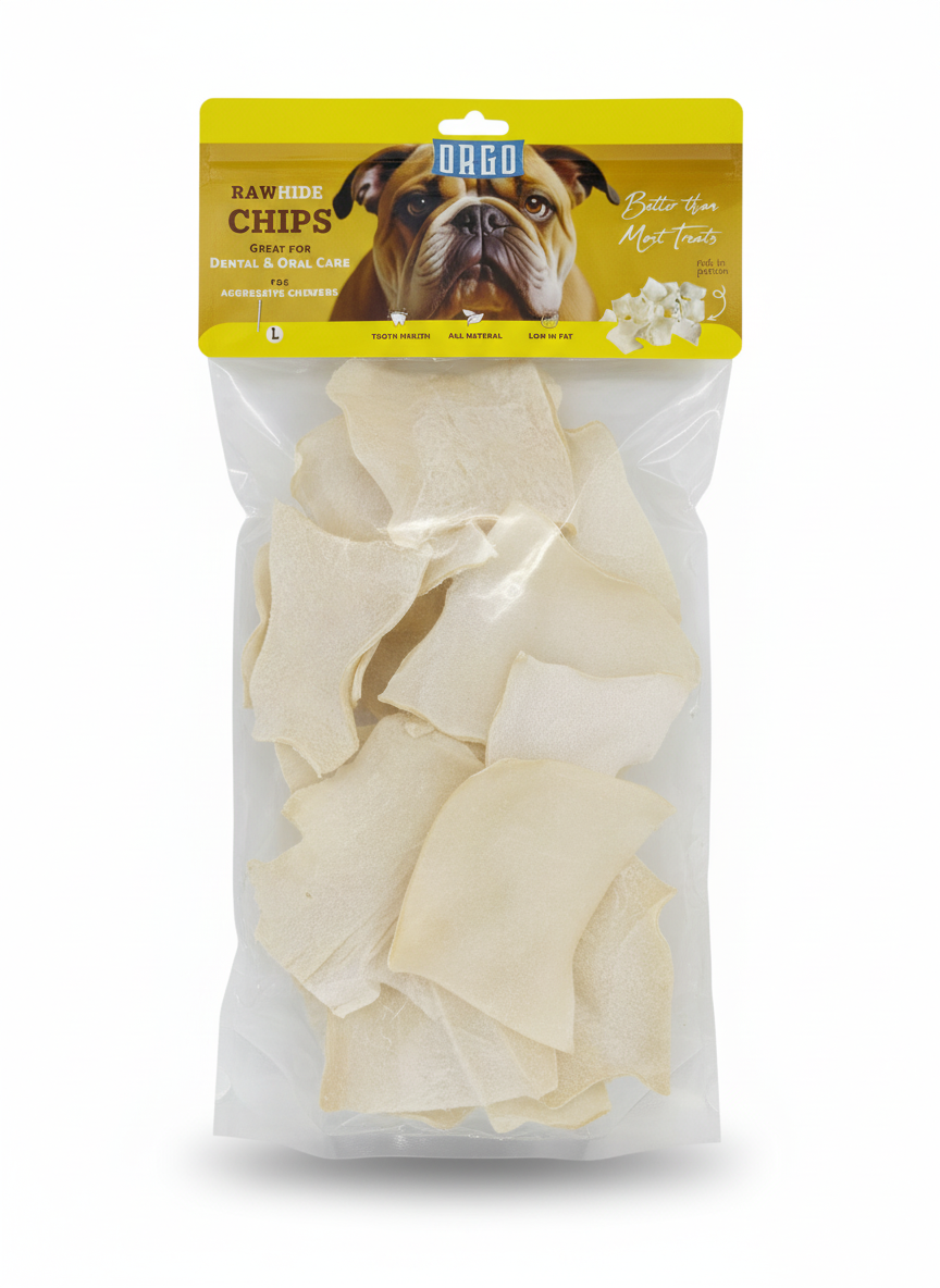 Orgo Rawhide Chips Dental & Oral Care 200gm