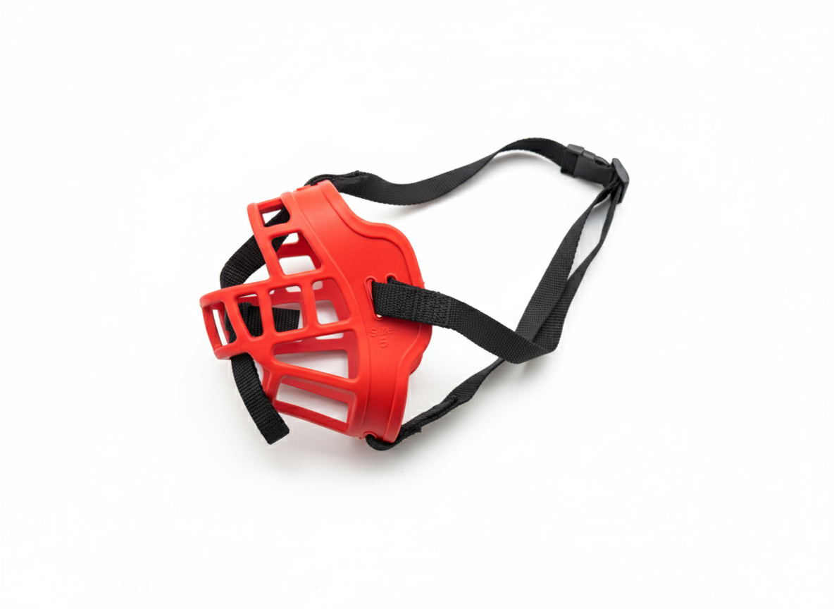 Dog Muzzle silicone Anti-biting size 5