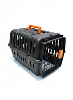 Naomi Pet Crate Black - With Bowl and Plastic Pad 45.5*31*30.5cm