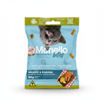 monello bites hair balls cats salmon and banana 80 gr