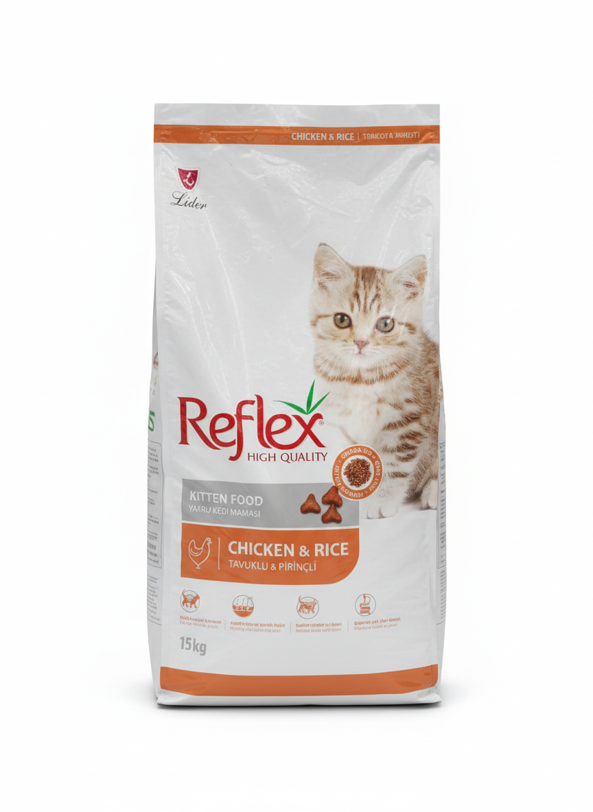 Reflex Kitten With Chicken & Rice 15kg