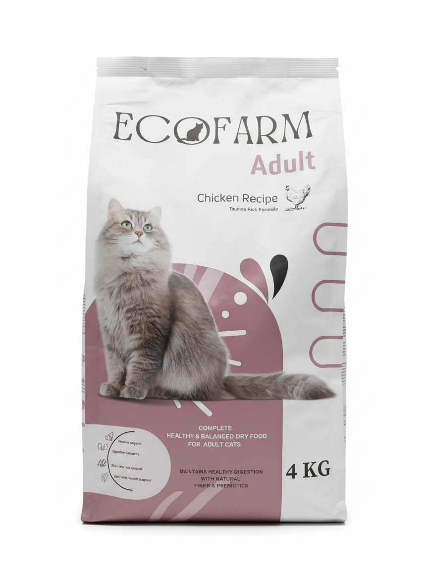 Eco Farm Dry Food For Adult Cats 4K