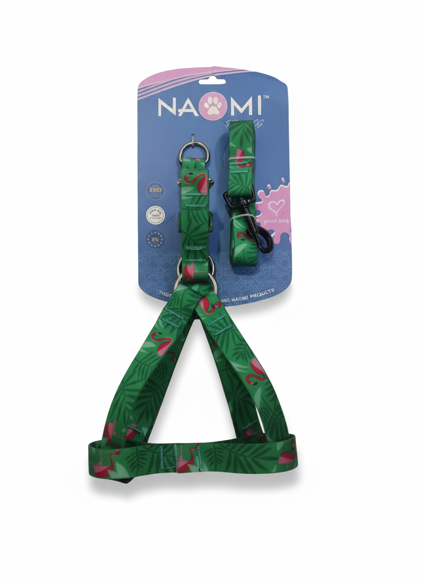 Naomi – YL109773 – YL109775 Pet Leash &Harness