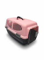 Travel Pet Box with Clips 51*23Cm Pink
