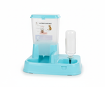 Automatic feeding and drinking fountain