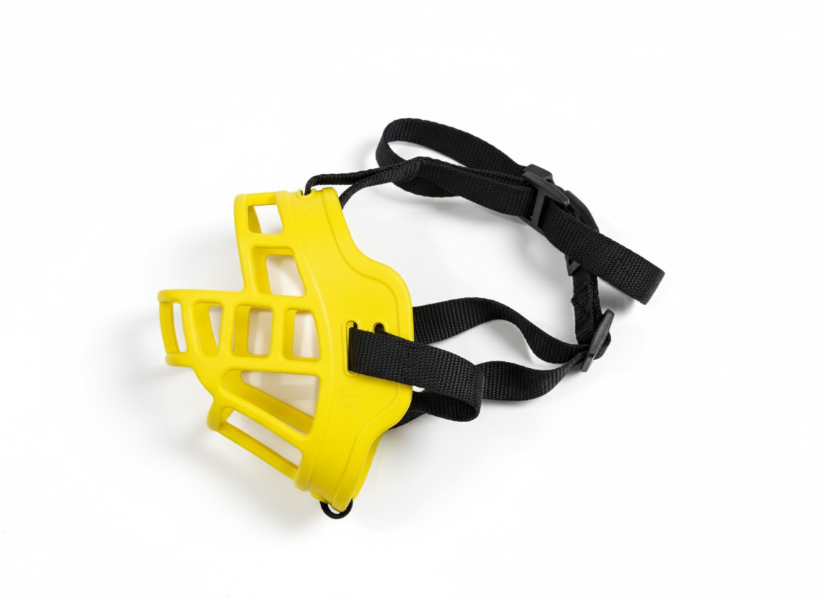 Dog Muzzle silicone Anti-biting size 4