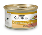 GOURMET PURINA GOLD WITH TURKEY AND DUCK 85GR