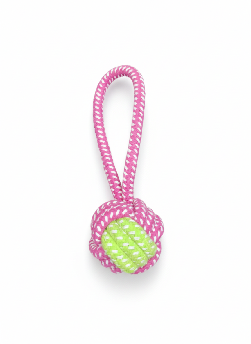 Toy Cotton Rope Ball for Small Dogs