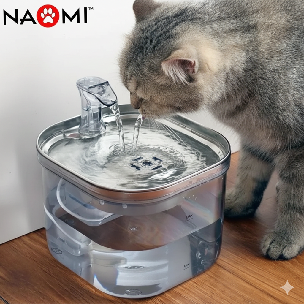 Smart Pet Water Fountain Stainless Steel Bowl