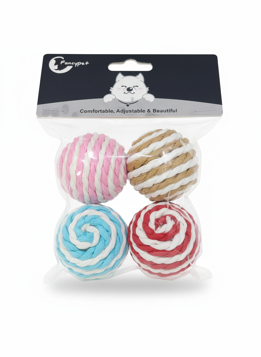 Toy 4 Ball Scrarch for Cats