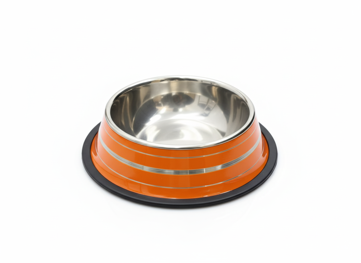 Pet Bowl Food and Water Stainless Steel for Kittens and Small Dogs