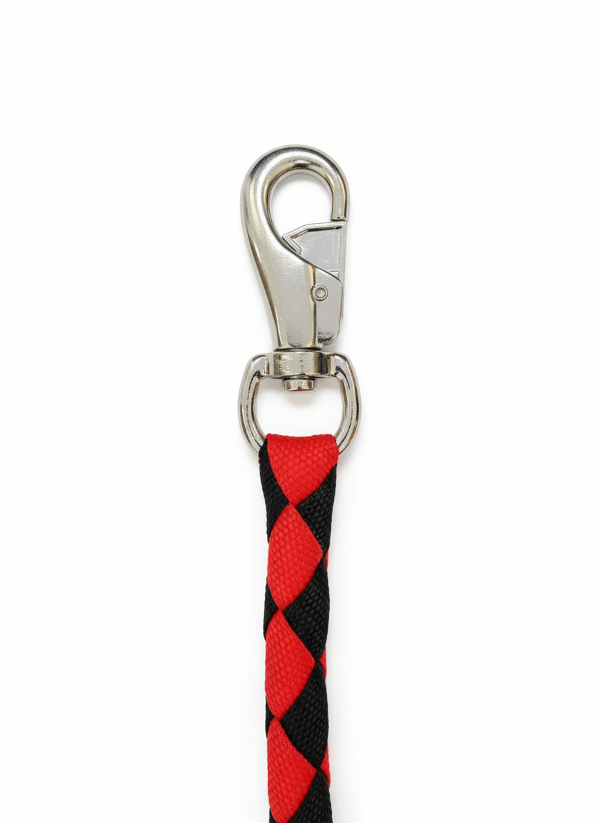 Red Leash For Large Dogs 1M
