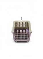 Naomi Pet Crate Purple - With Bowl and Plastic Pad 45.5*31*30.5cm
