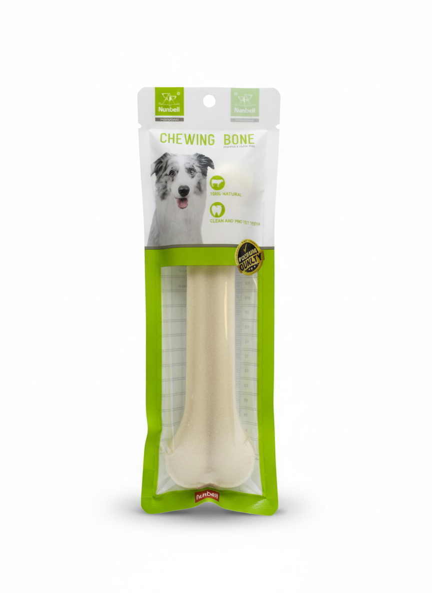 Nunbell Chewing Bone Dog Treats Bone Medium