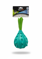 Senye Orange and Green Squeaky Ball Dog Toy