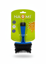 Naomi Pet brush Color: Blue