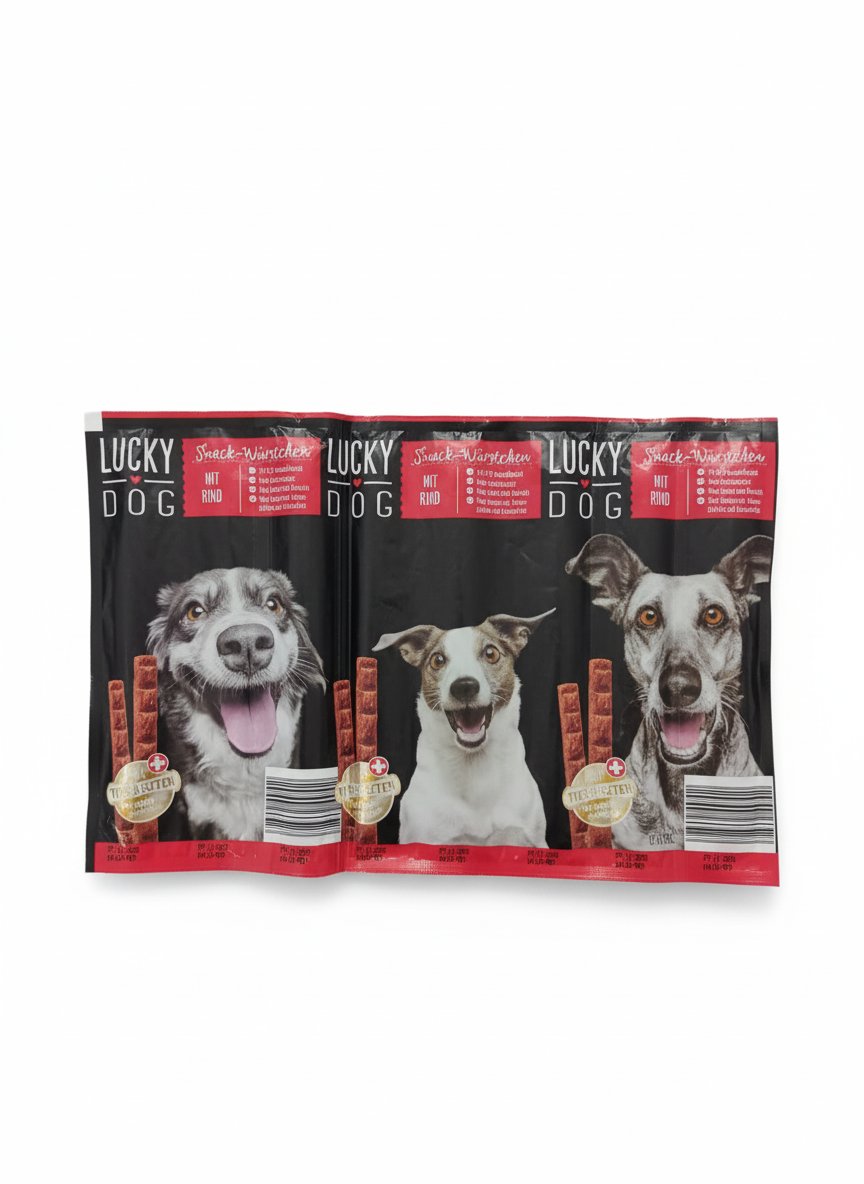 Lucky Dog Beef snack For Adult Dogs 8pcs 889g