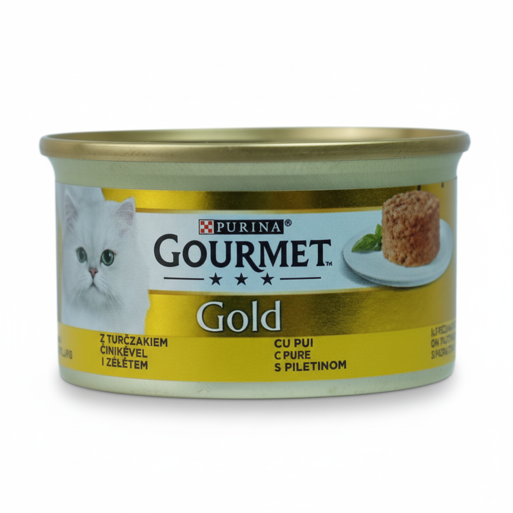 GOURMET PURINA GOLD WITH CHICKEN 85 GR