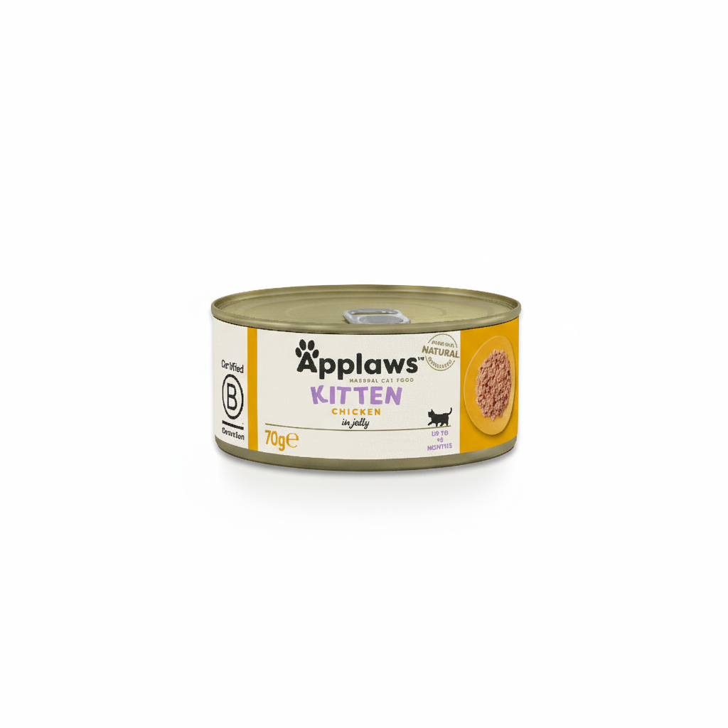Applaws Natural Kitten Chicken Wet Cat Food in Jelly 70g