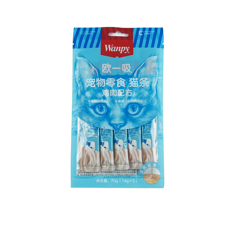 Wanpy Creamy Treat for Cats 70g - 5 peices - chicken