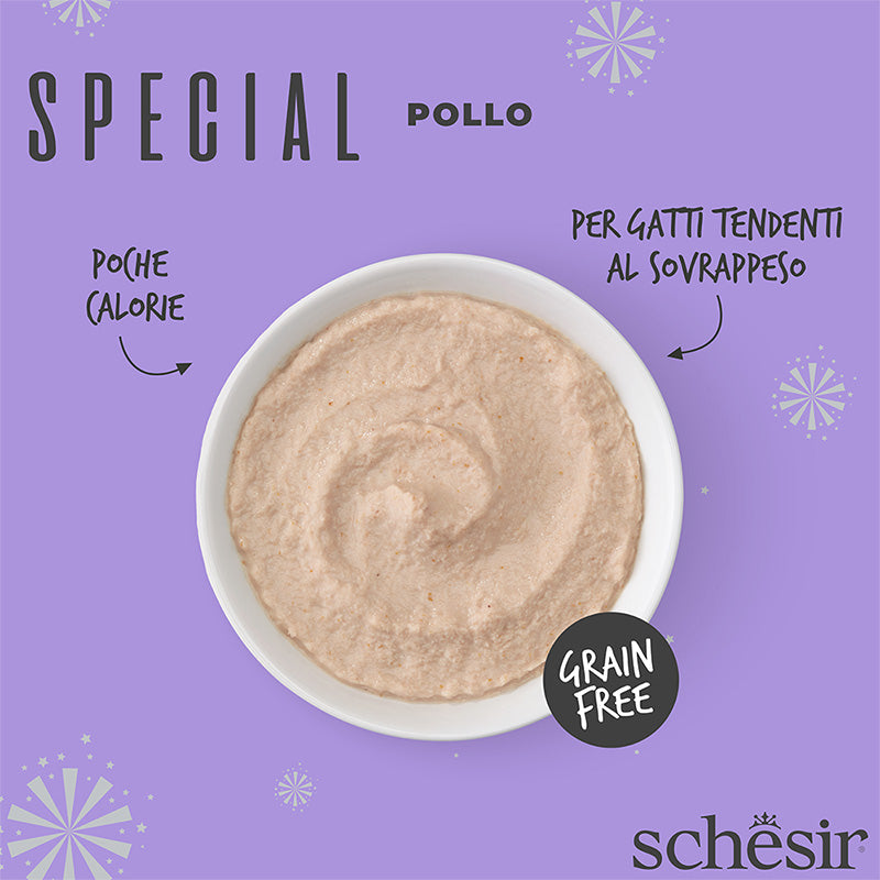 Schesir Light pollo in mousse 70g in busta