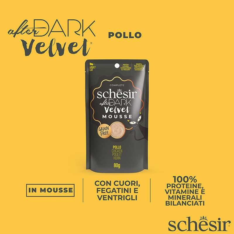 Schesir after dark Pollo in mousse 80g in busta