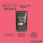 Schesir after dark Pollo con manzo in mousse 80g in busta