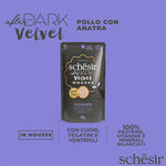 Schesir after dark Pollo con anatra in mousse 80g in busta