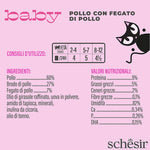 Schesir Pollo con fegato di pollo in mousse 70g in busta