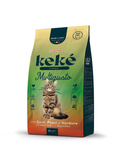 Keké Classic Multigusto with meat and fish for Adult Cats 2 kg