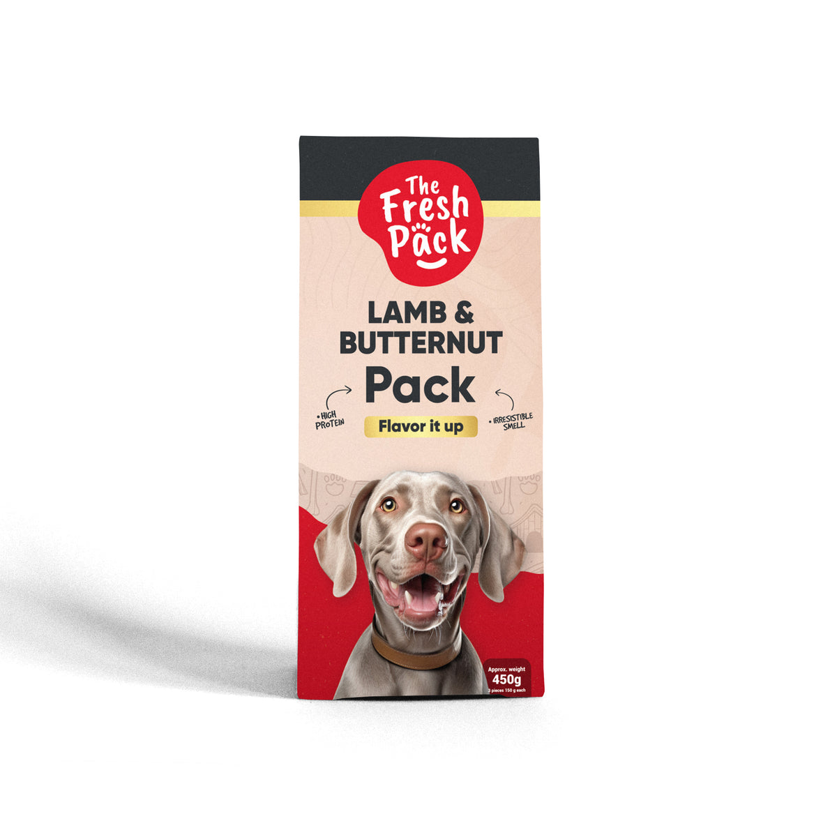 The Fresh Pack Lamb Recipe For Dogs - "UMAMI" 450 Grams