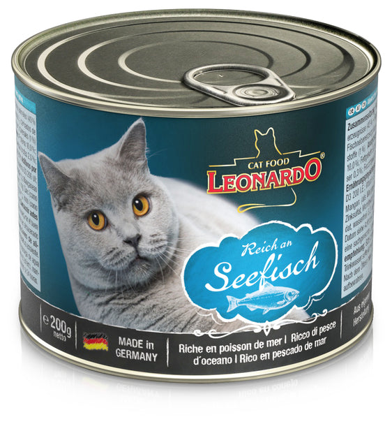 LEONARDO rich in ocean fish Wet Food 200g