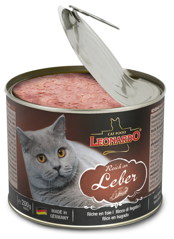 LEONARDO rich in liver Wet Food 200g