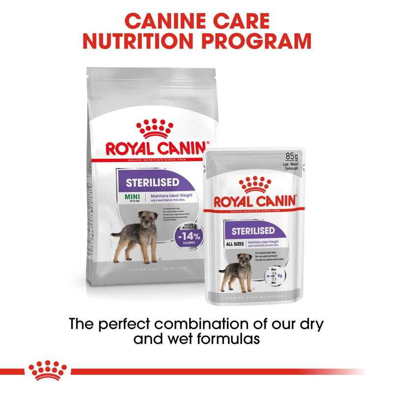 Royal Canin Mini Sterilised Small Breed Adult Dog Food