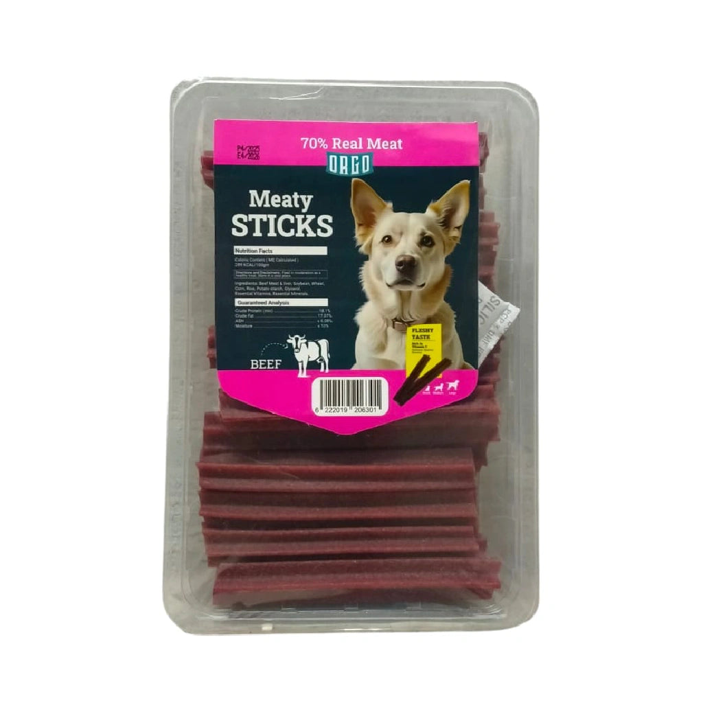 Orgo Meaty Sticks Beef 500g