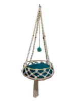 Petmoda Cat Hammock With Metal Ring - Turquoise