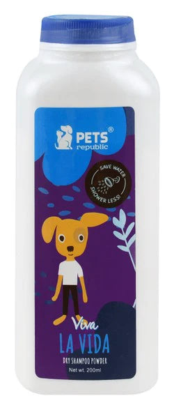 Pets Republic Dry Shampoo Powder Viva La Vida 200g