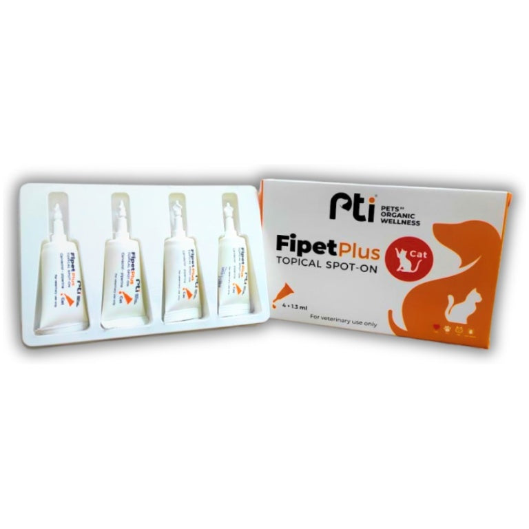 Pti Fipet Plus Topical Spot-on For Cats 1.3ml (1 dose)