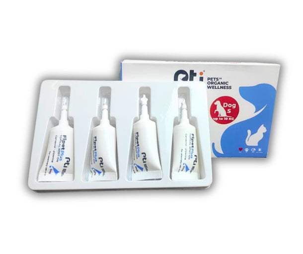Pti Fipet Plus Topical Spot-on For Small Dogs up to 10Kg 1.3ml(1 dose)