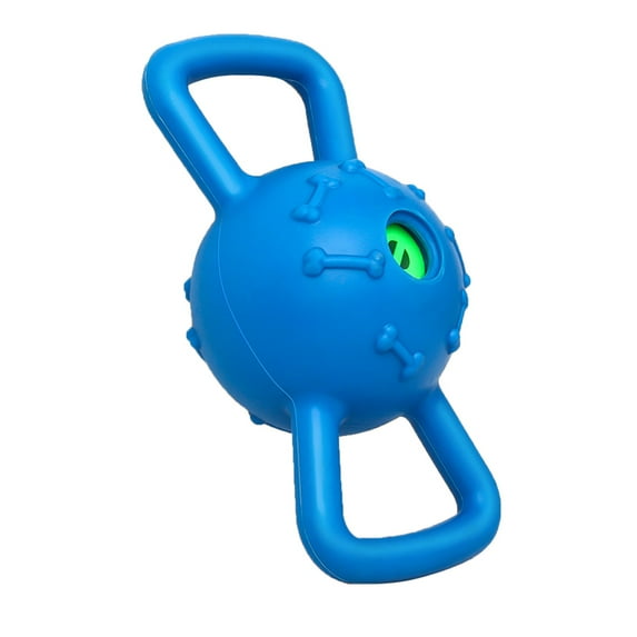 Barking Sound Dog Toy Pull Ring Interactive Dog Ball