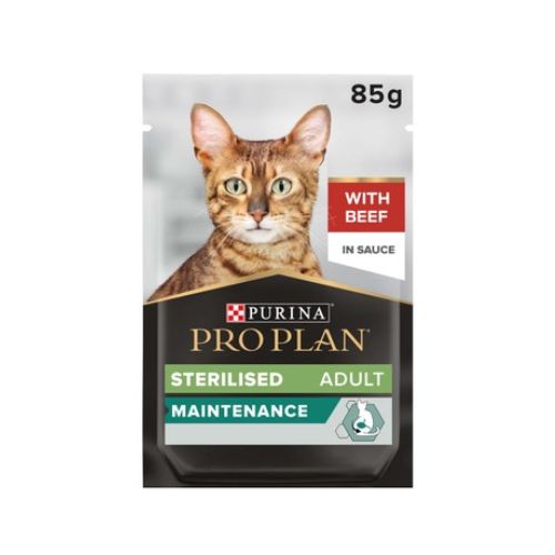 Pro Plan Nutrisavour Sterilised Beef In Gravy 85g