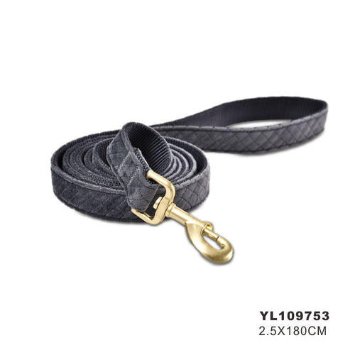 Naomi Gray Suede Leash 180cm