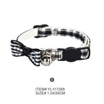 Naomi Cat Collar with Bell Black
