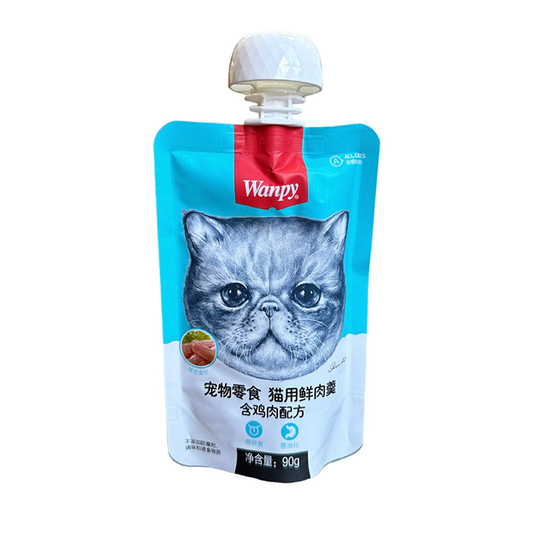 Wanpy Tasty Meat Paste, Chicken 90G