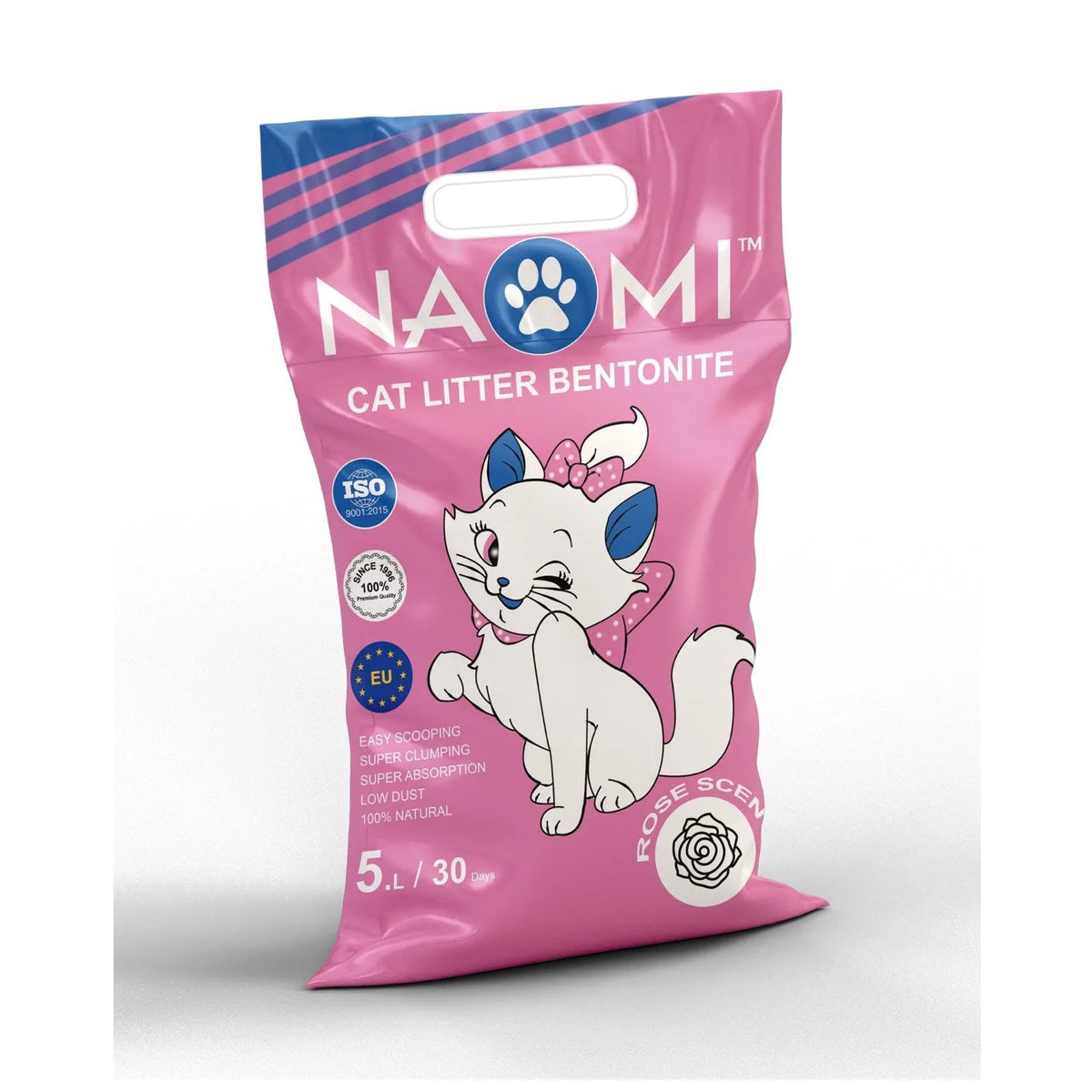 Naomi rose clumping cat litter 5 L
